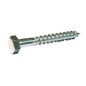 TIRAFONDO C/HEXAGONAL INOX (10 UD)