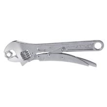 Llave con rueda de ajuste a bloqueo