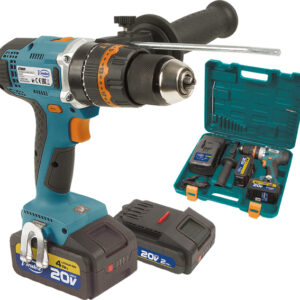 TALADRO ATOR.PER.ATB80P 20V 2B 4,0AH+MAL
