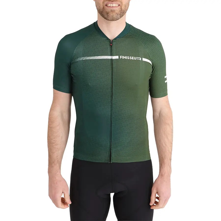 Maillot Finisseur Core Fade manga corta VERDE