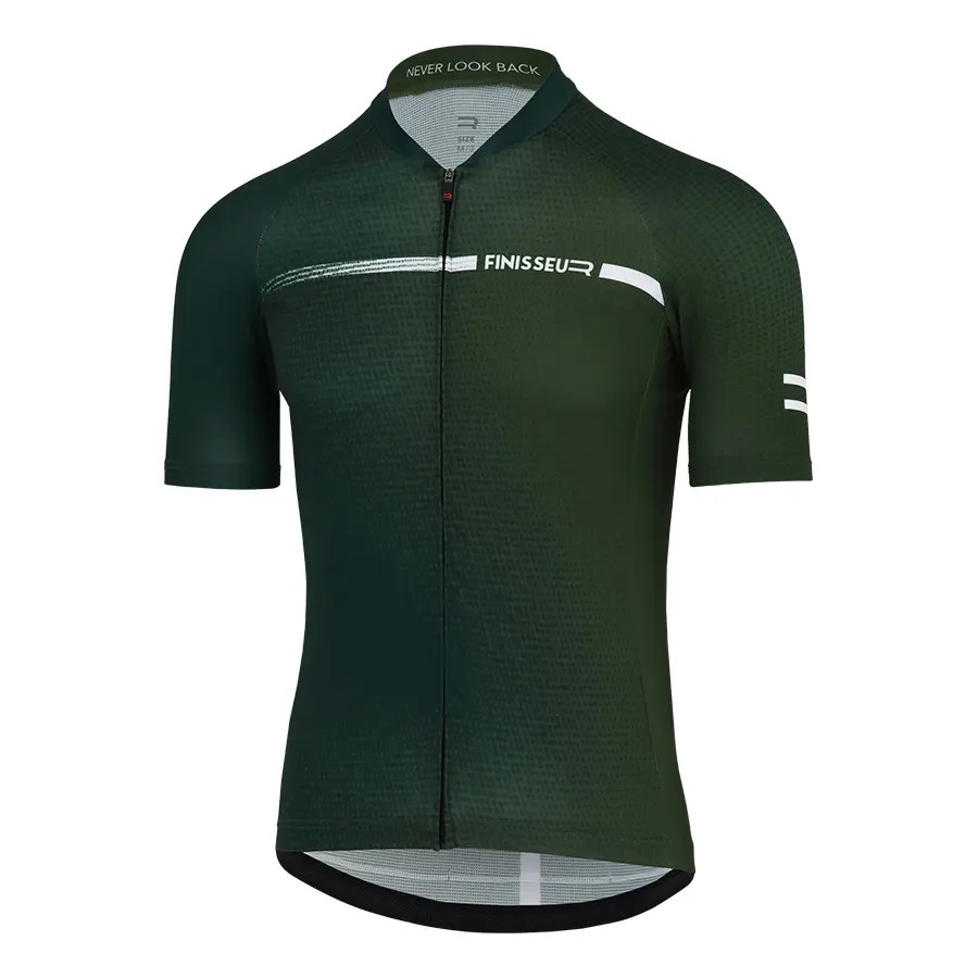 Maillot Finisseur Core Fade manga corta VERDE - Imagen 2