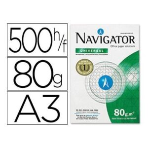 Papel Din A3 Navigator 80 gr 500 Hojas