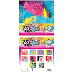 Set De Scrapbooking Background Paper Bold & Bright Studio Light 30x30cm
