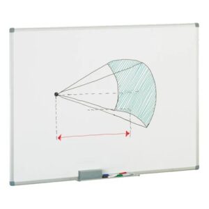 Pizarra blanca melamina 60x90